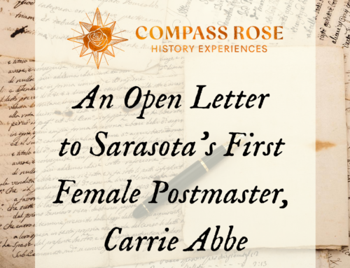 An Open Letter to Sarasota’s First Female Postmaster, Carrie Abbe